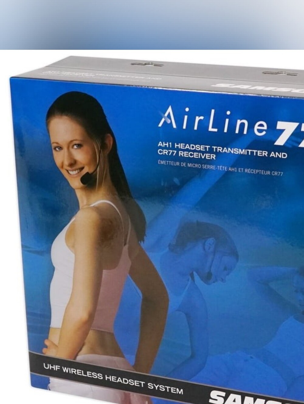 AirLine 77 UHF Wireless Headset System - Blue